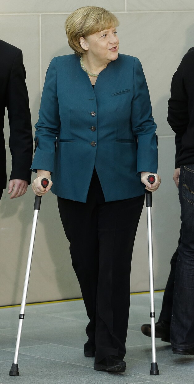 Angela Merkel.
