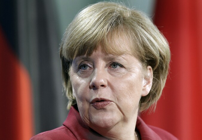 De Duitse bondskanselier Angela Merkel.