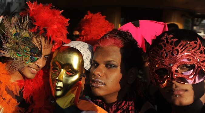 Duizenden Indiase holebi's stapten eind januari mee op in een gaypride in Mumbai.