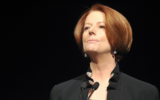 De Australische premier Julia Gillard.