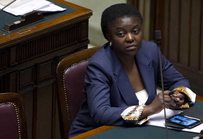 Minister Cecile Kyenge van Integratie