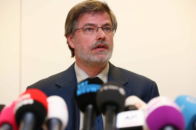 Federaal parketwoordvoerder Eric Van Der Sypt.