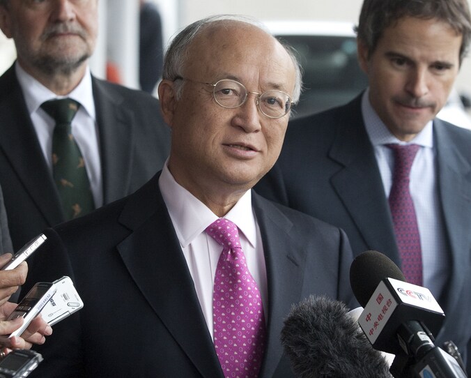 IAEA-topman Yukiya Amano.