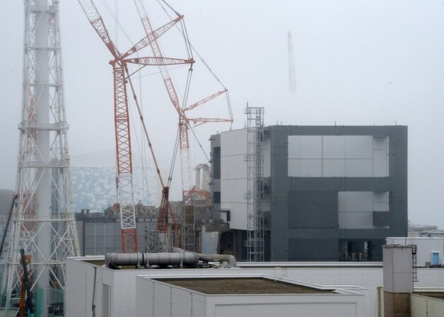 De Fukushima-centrale, mei dit jaar.