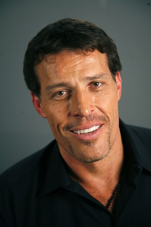 Motivatiegoeroe Tony Robbins.