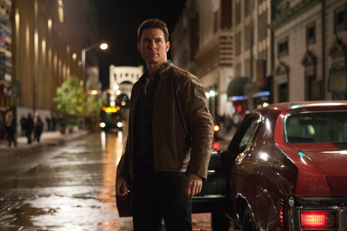 Tom Cruise in Jack Reacher.