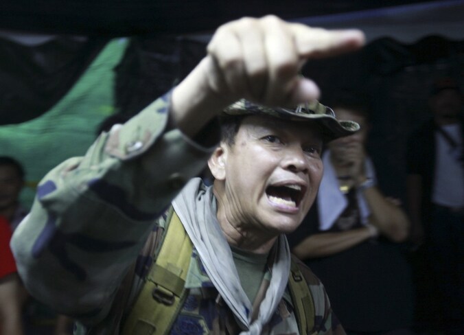 Khattiya Sawasdipol (58), alias 'Seh Daeng'. (Archieffoto)