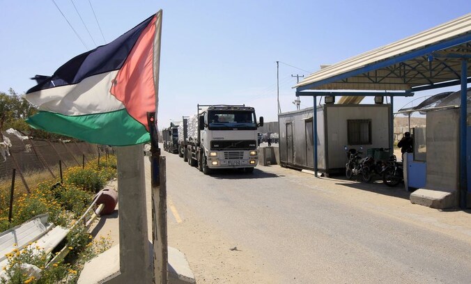 De grensovergang van Kerem Shalom.