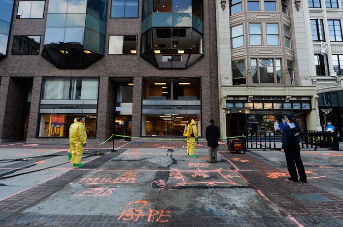 Boston ruimt nog altijd puin na de aanslag van vorige week maandag.