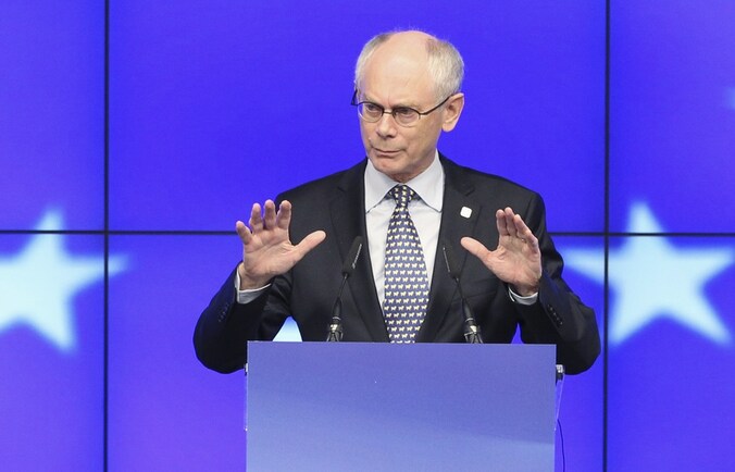 Herman Van Rompuy, voorzitter van de Europese Raad.