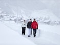 Op sommige plaatsen in de Alpen ligt de sneeuw 50 centimeter dik.