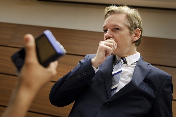 WikiLeaks-oprichter Julian Assange.