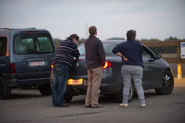 Familieleden van de slachtoffers werden opgevangen.