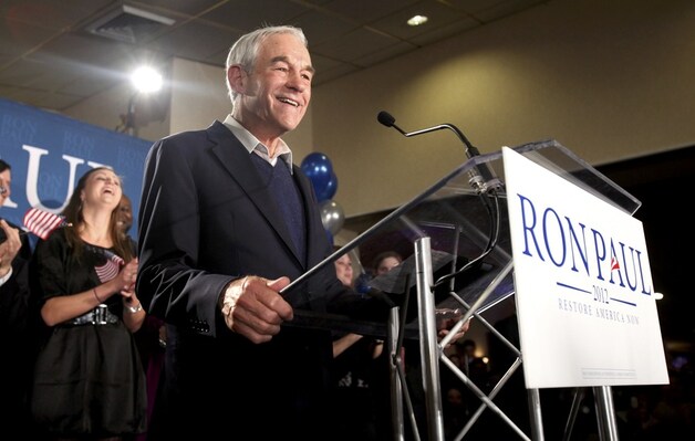 De oudste kandidaat Ron Paul (76), doet het vooral goed bij de jongeren.