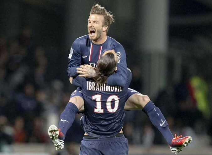 Beckham sloot eerder dit jaar zijn professionele voetbalcarrière af bij Paris Saint-Germain.
