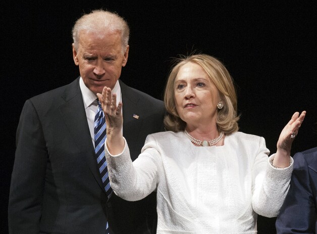 Ook vicepresident Joe Biden zou nog eens in de race naar het Witte Huis willen stappen.