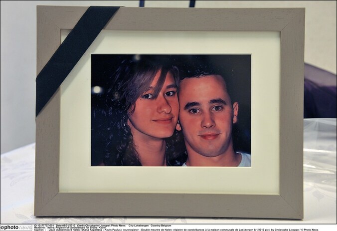 Slachtoffers Shana Appeltans en Kevin Paulus.