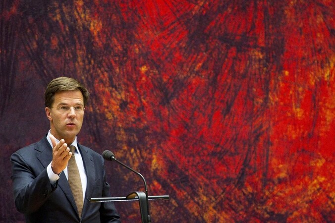 Mark Rutte, voorman van de VVD, zou aan het hoofd van de nieuwe regering komen.