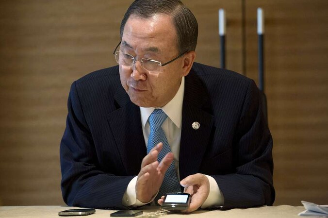 Ban Ki-moon.