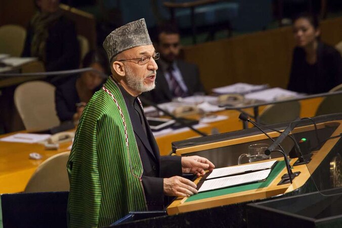 Hamid Karzai.