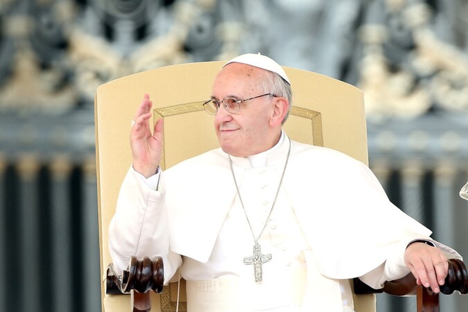 Paus Franciscus.