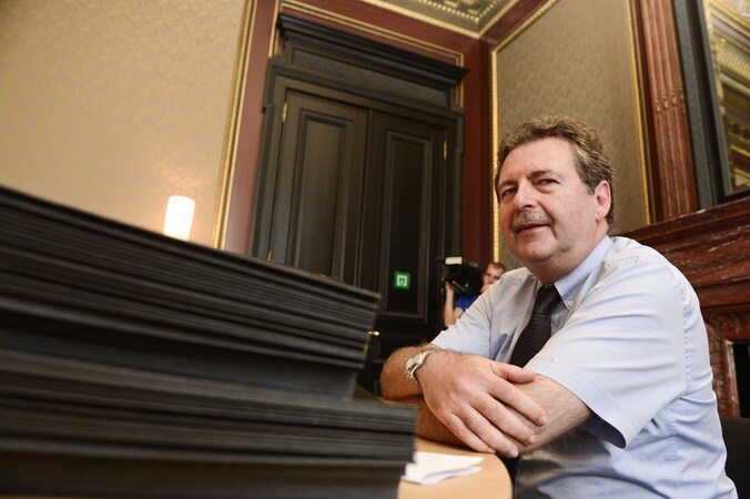 Rudi Vervoort, minister-president van de Brusselse regering.