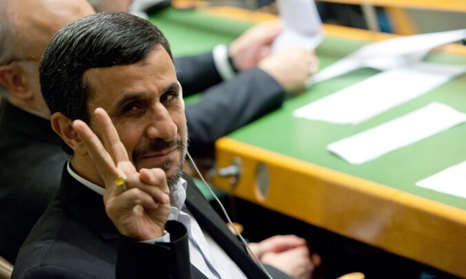 Mahmoed Ahmadinejad.