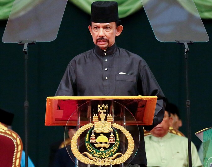 Sultan van Brunei Hassanal Bolkiah.