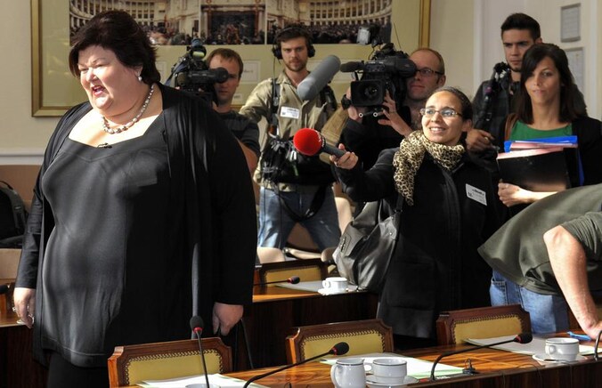 Een delegatie Afghanen had gisteren een gesprek met staatsecretaris voor Asiel en Migratie Maggie De Block. Vandaag staat een onderhoud met premier Di Rupo (PS) gepland.