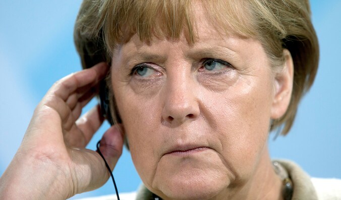 De Duitse bondskanselier Angelina Merkel.