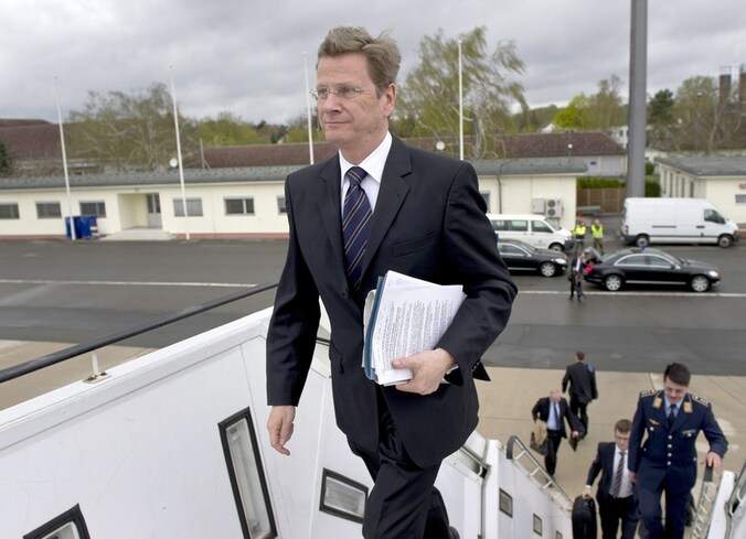Duits minister van Buitenlandse Zaken Guido Westerwelle.