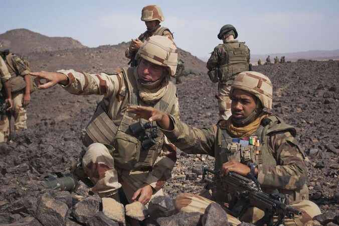 Franse militairen in Mali.