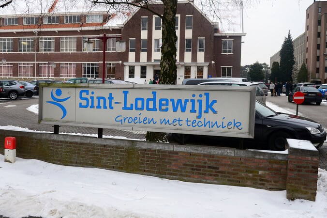 De school Sint-Lodewijk in Genk.