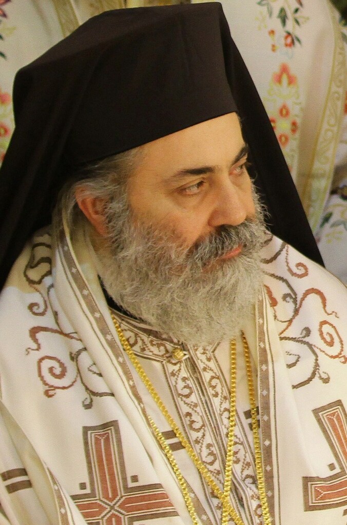 Bisschop Boulos Yazij van de Grieks-orthodoxe kerk.