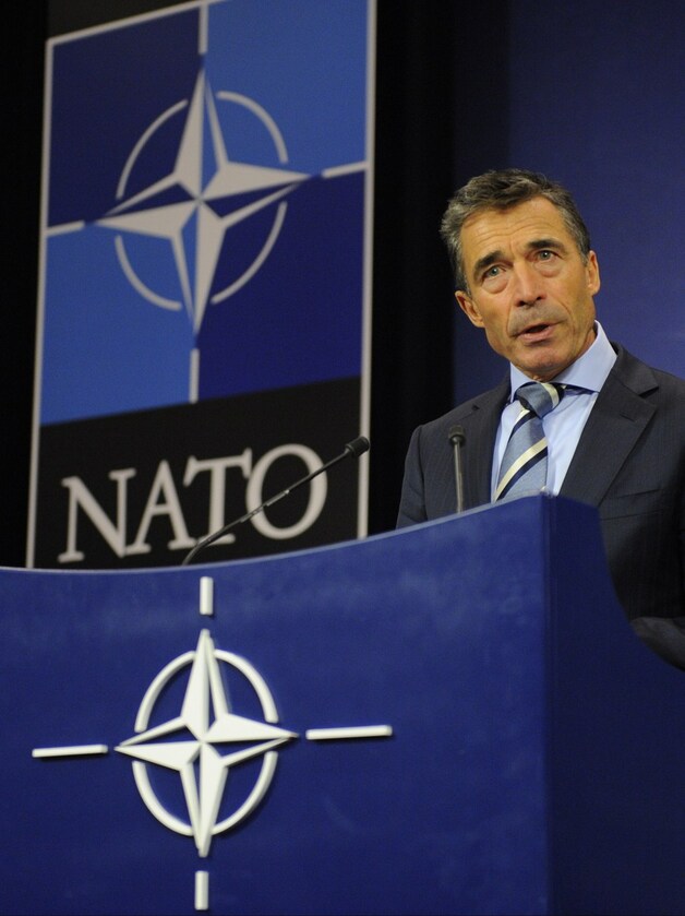 NAVO-baas Anders Fogh Rasmussen.