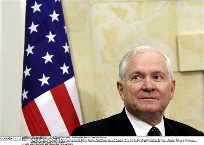 Robert Gates, minister van Buitenlandse Zaken van de Verenigde Staten.