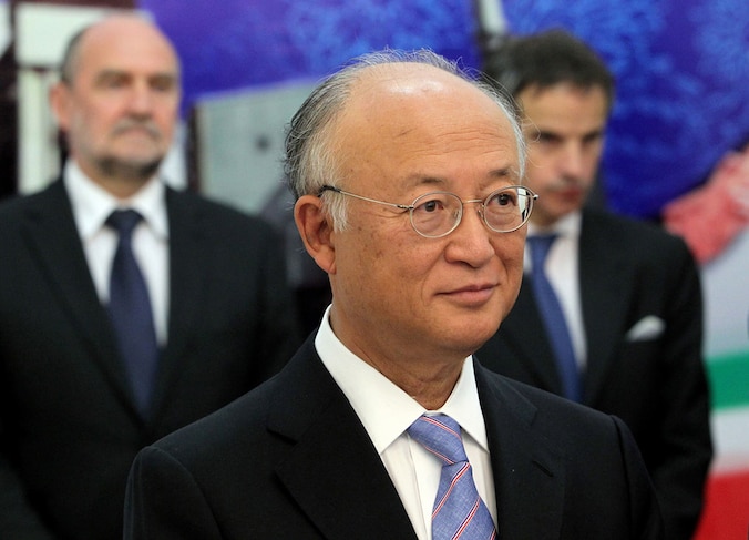 IAEA-topman Yukiya Amano