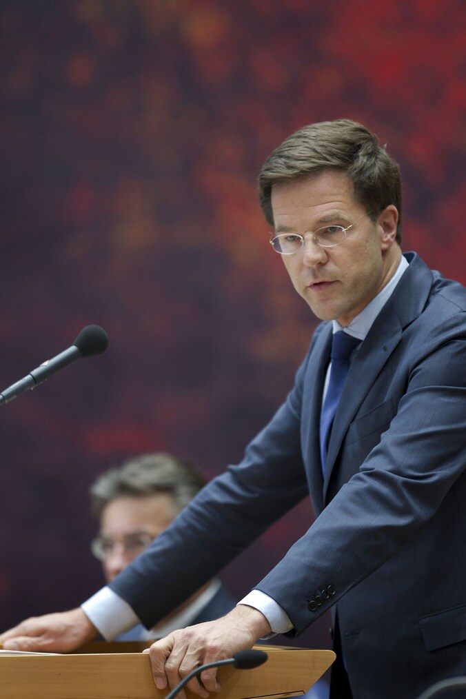 Premier Mark Rutte.