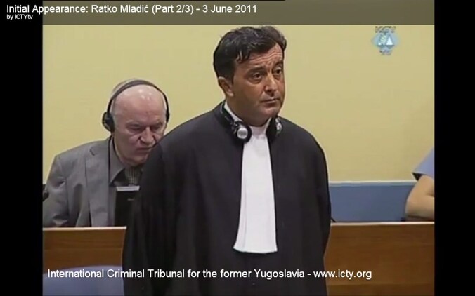Advocaat Aleksandar Aleksic.