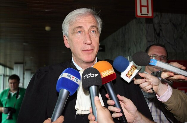Georges-Henri Beauthier, advocaat van de burgerlijke partijen.