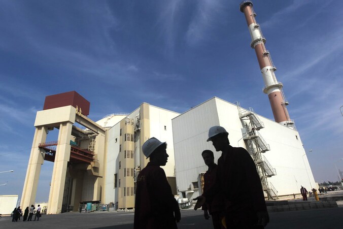De kerncentrale in Busehr, in het zuiden van Iran.
