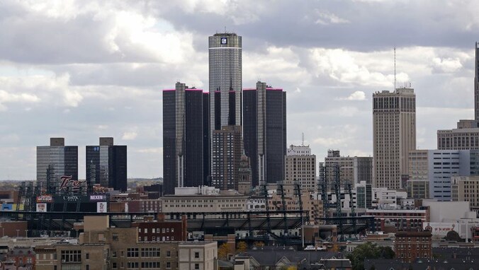 Hoofdkantoor General Motors in Detroit