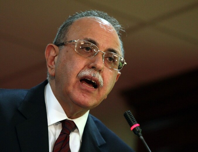 Interim-premier van Libië Abdel Rahman.