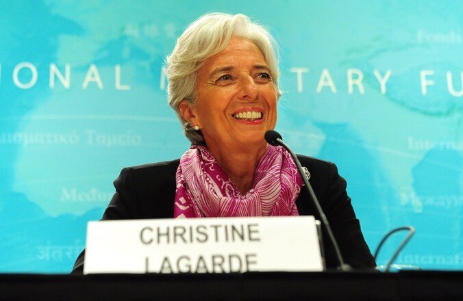 Christine Lagarde.
