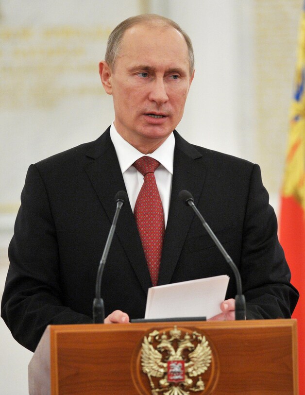 Vladimir Poetin.