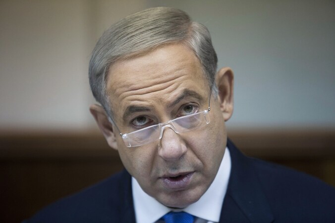 De Israëlische premier Benjamin Netanyahu.