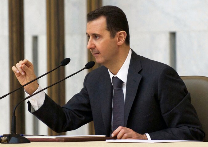 De Syrische president Bashar al-Assad.