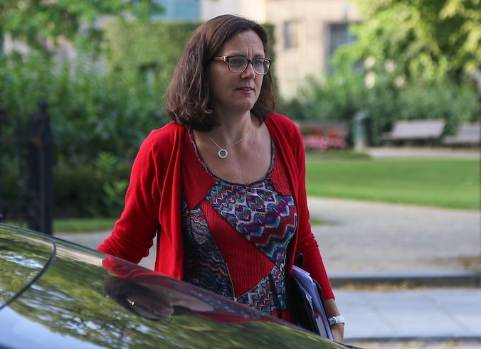 Cecilia Malmström, Eupees commissaris voor Binnenlandse Zaken.