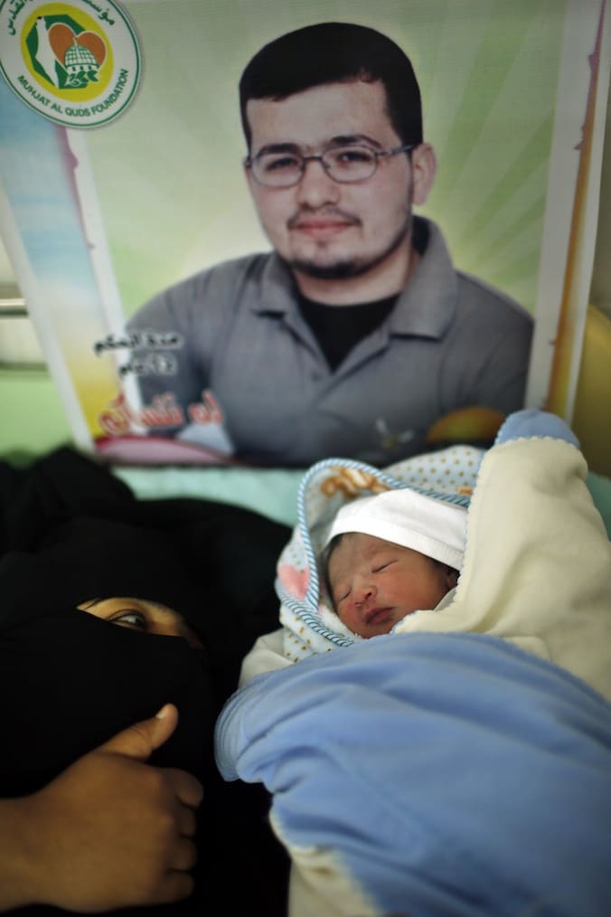 'Gaza-baby' verwekt met gesmokkeld sperma.