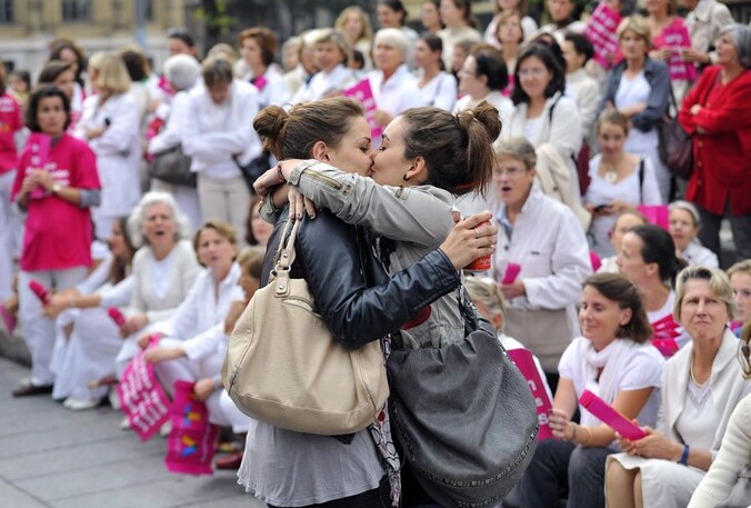 Een foto genomen in oktober 2012 in Marseille.